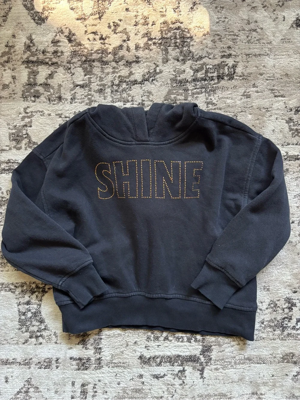 S (6/7) Old Navy Girls Hoodie ”SHINE”